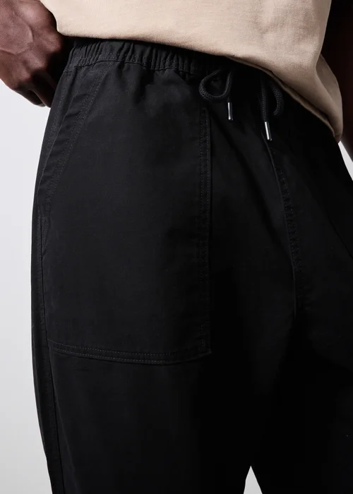 Black Fatigue Trousers - S Image 4