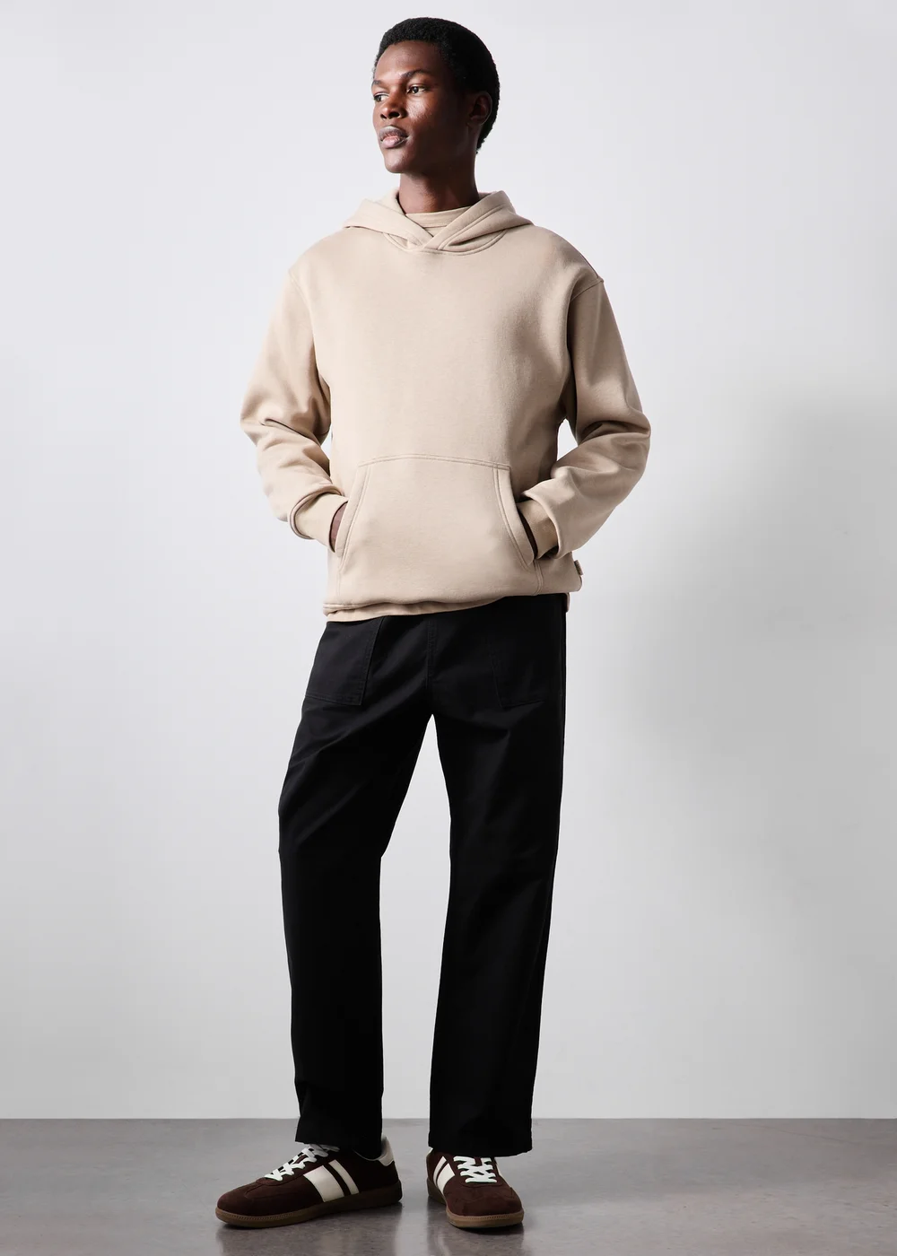 Black Fatigue Trousers - S Image 1