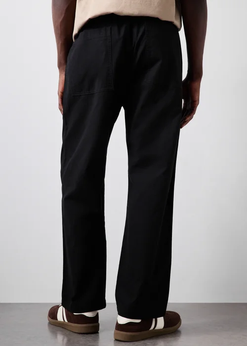 Black Fatigue Trousers - S Image 3