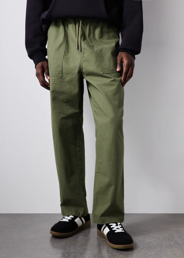 Khaki Fatigue Trousers