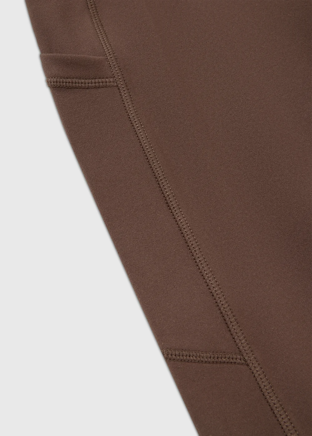 Souluxe Girls Brown Soft Touch Leggings (7-15yrs) - 7 Yrs Image 2