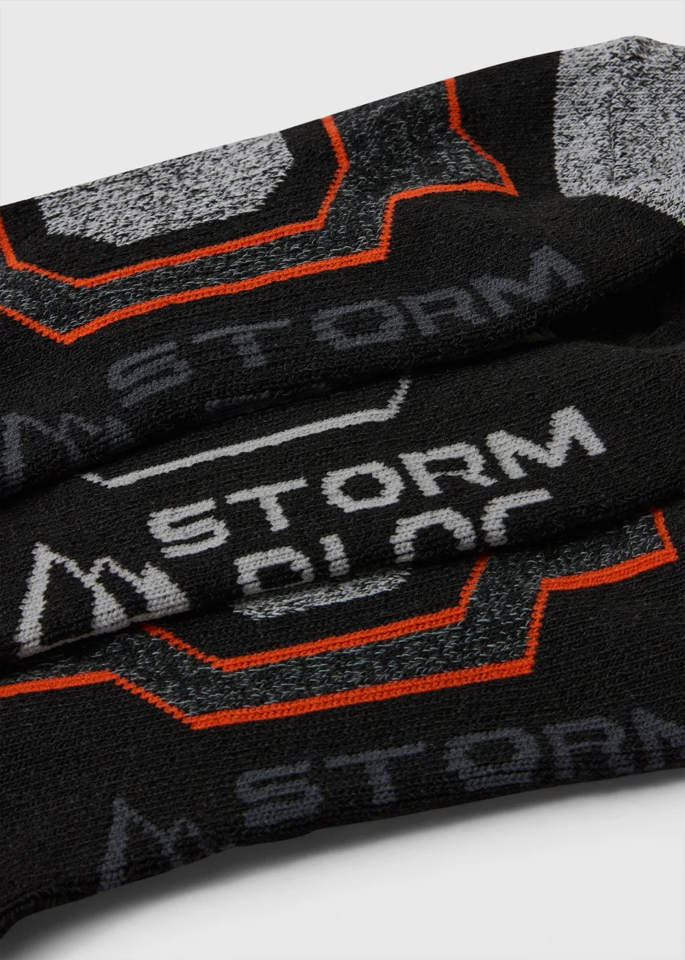 3 Pack Black Storm Socks - Sizes 6-11 Image 2