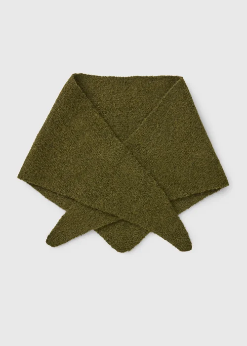 Green Triangle Scarf - One Size Image 1