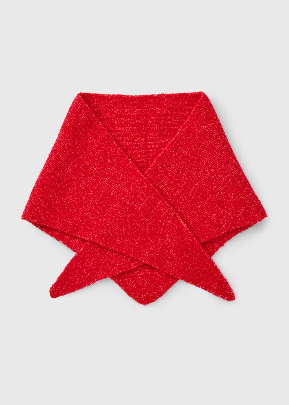 Red Triangle Scarf - One Size Image 1