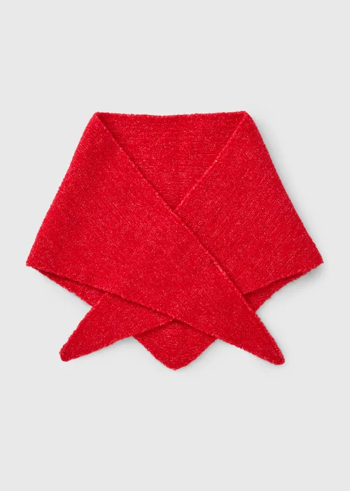 Red Triangle Scarf - One Size Image 1