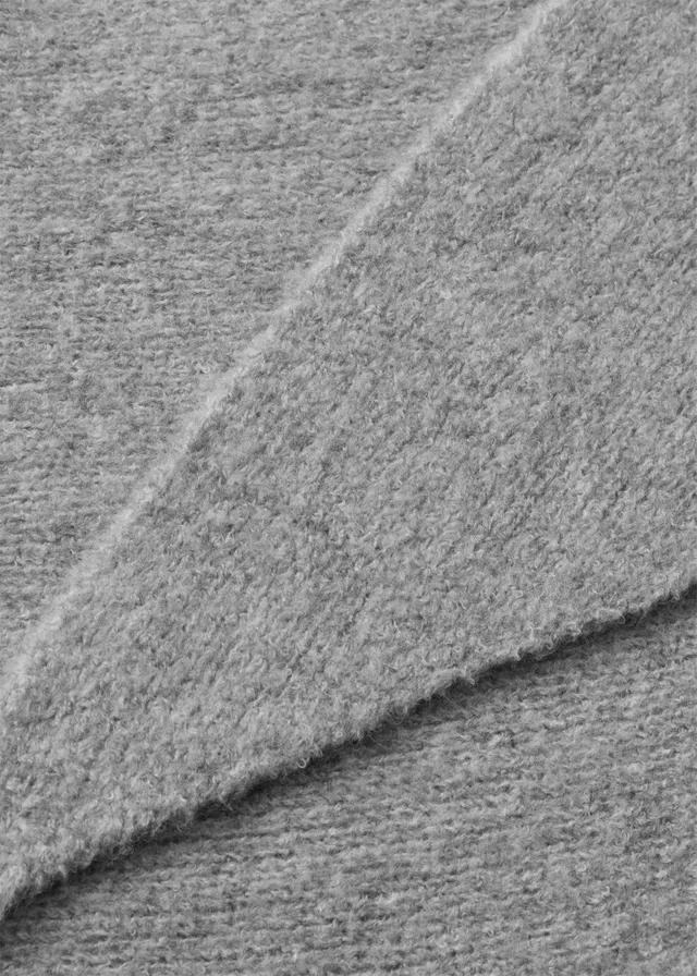 Grey Triangle Scarf
