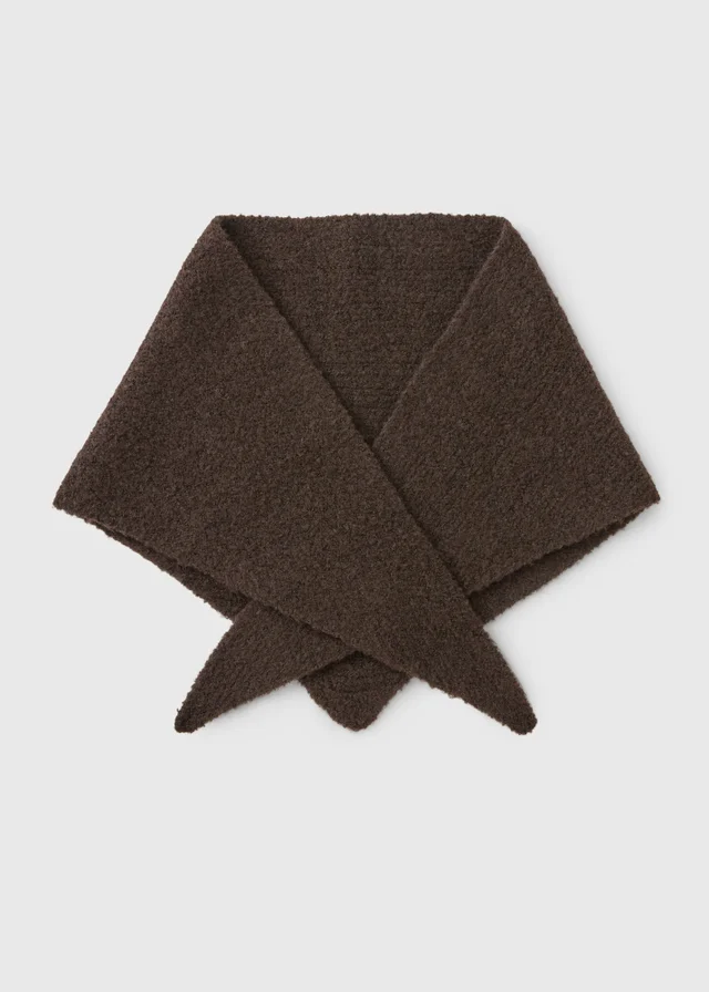 Brown Triangle Scarf