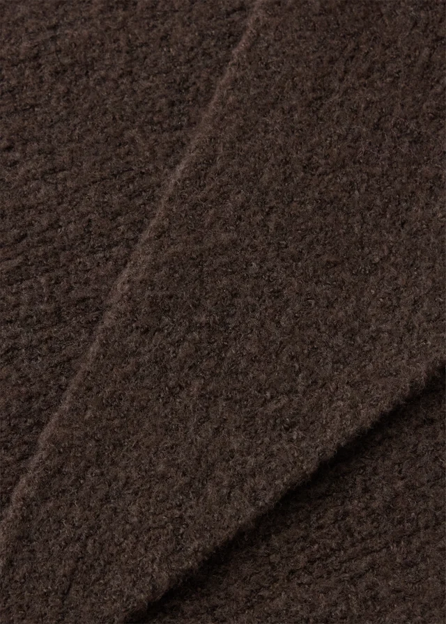 Brown Triangle Scarf
