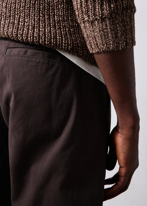 Brown Straight Chinos - 30 R Image 4