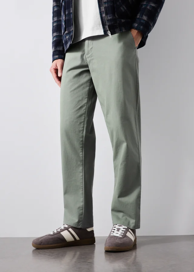 Sage Straight Leg Chinos