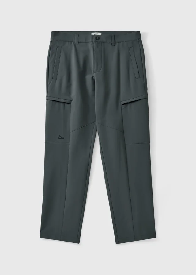 Grey Fleece Lined Trek Trousers
