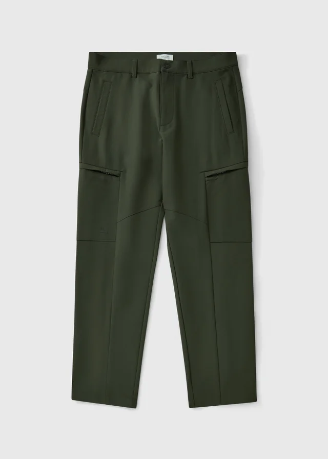 Khaki Fleece Lined Trek Trousers