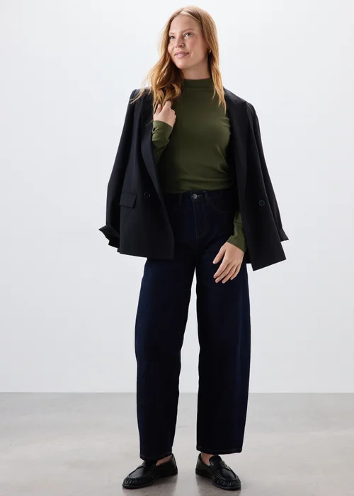 Forrest Green Funnel Neck Top - 8 Image 4