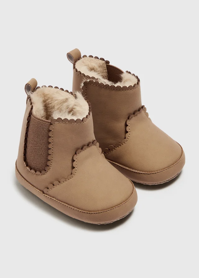 Baby Tan Soft Sole Chelsea Boots