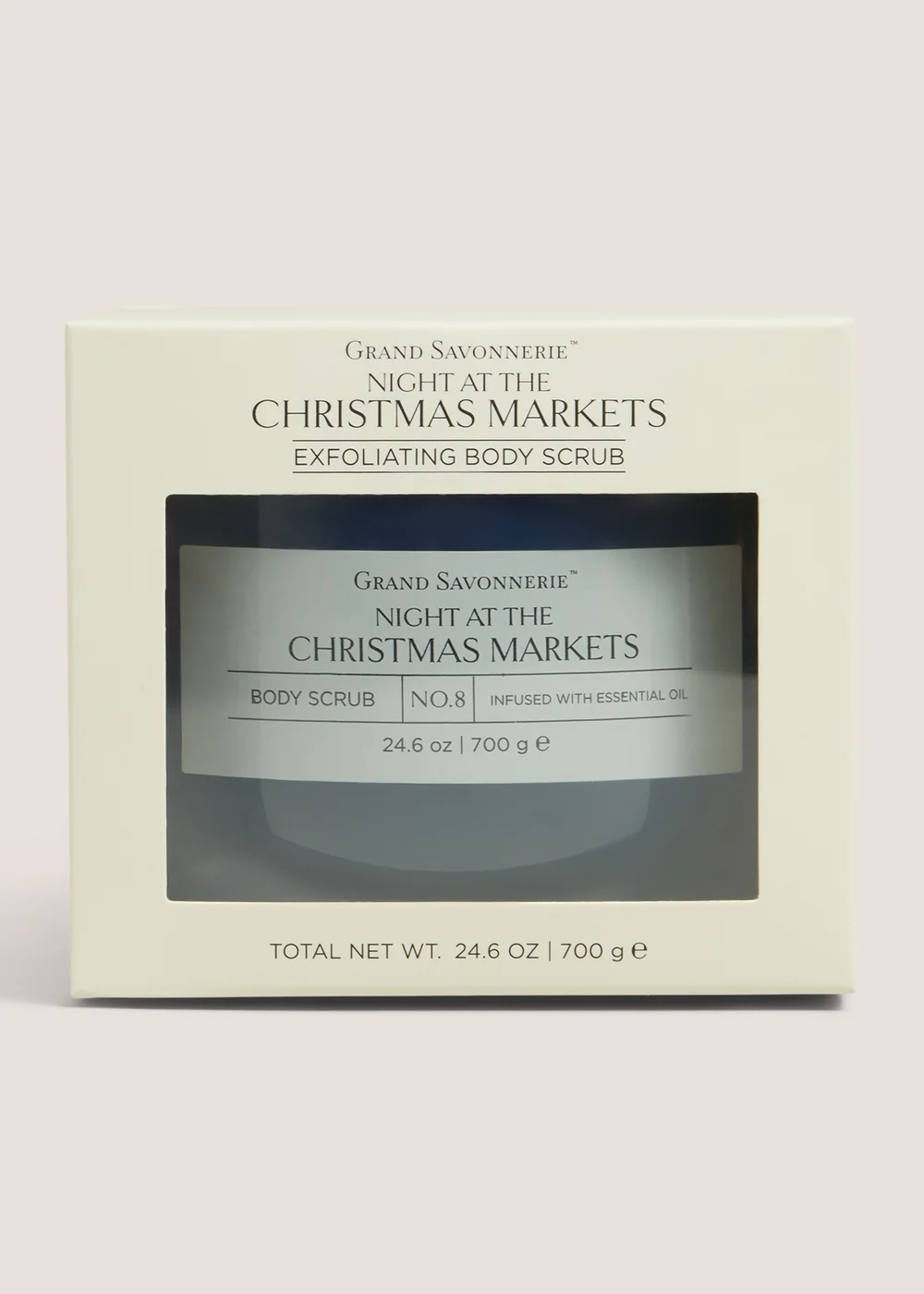 Navy Christmas Markets Body Scrub Image 1