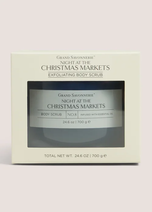 Navy Christmas Markets Body Scrub Image 1