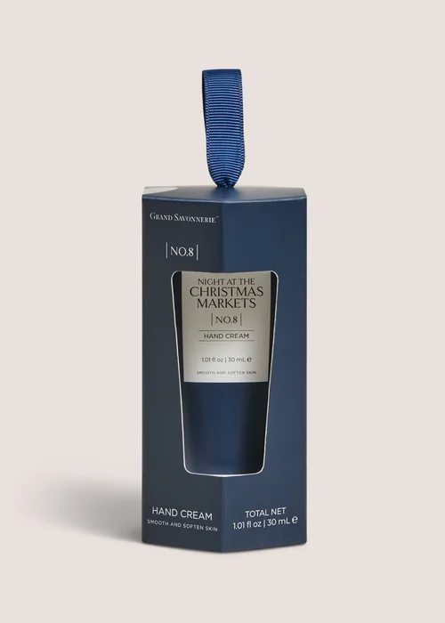 Navy Christmas Markets Hand Cream Image 1
