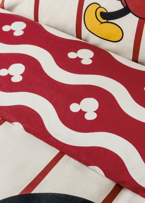 Disney Mickey Mouse Stripe Duvet Set - Single Image 3