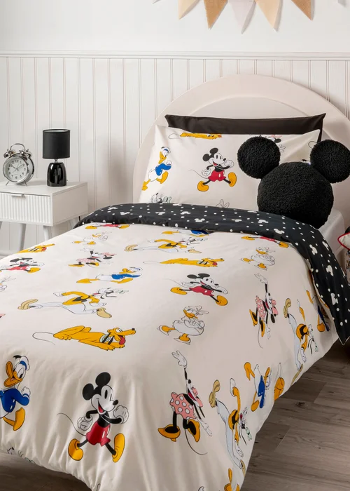 Mickey Mouse Multi Duvet Set - Single Image 1