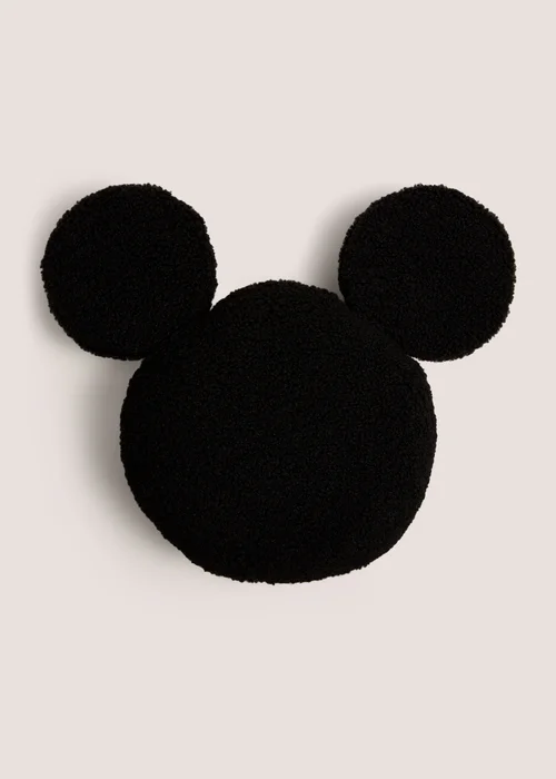 Mickey Mouse Black Cushion Image 1