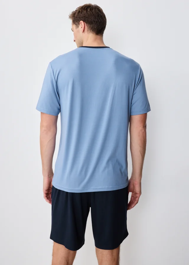 Blue Premium Short Pyjama Set