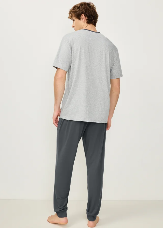 Grey T-Shirt & Jogger Pyjama Set