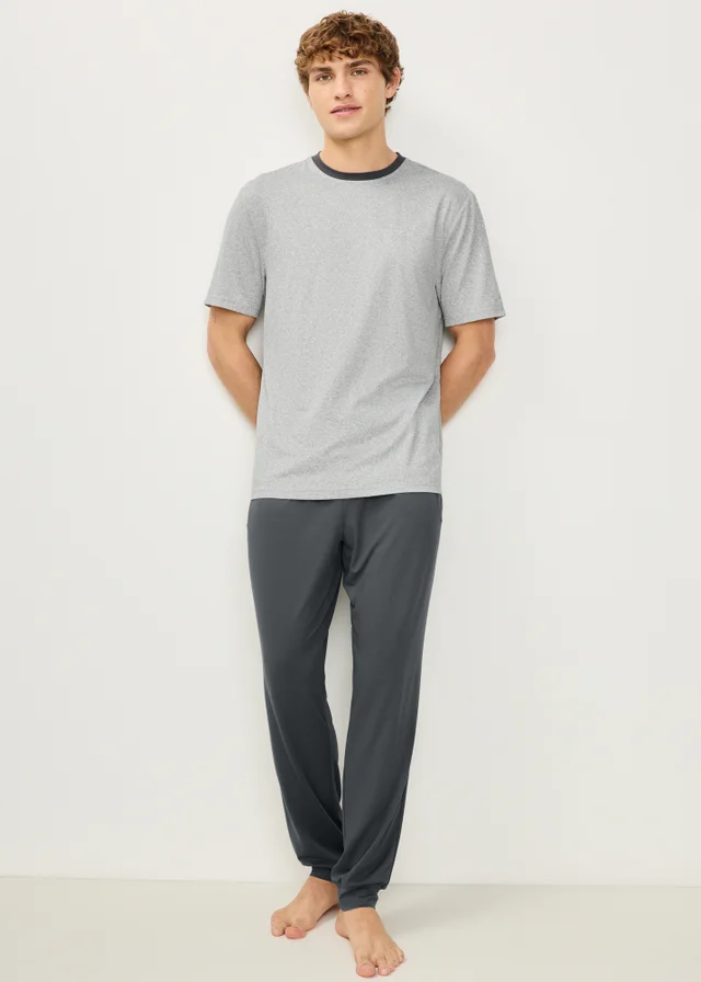 Grey T-Shirt & Jogger Pyjama Set