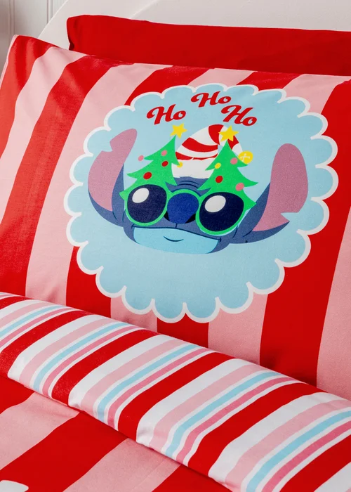 Disney Stitch Christmas Bedding Set - Single Image 2