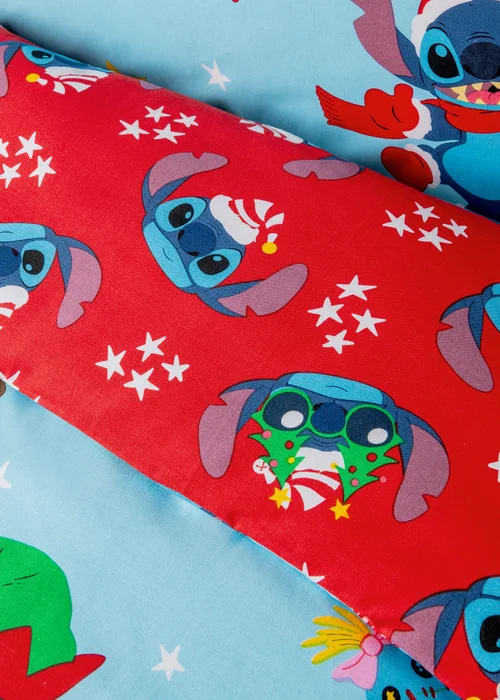 Disney Stitch Christmas Elf Duvet Set - Single Image 3