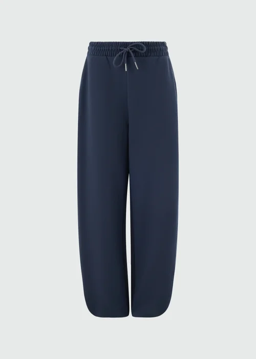 Navy Barrel Leg Co Ord Jogging Bottoms - 8 Image 4