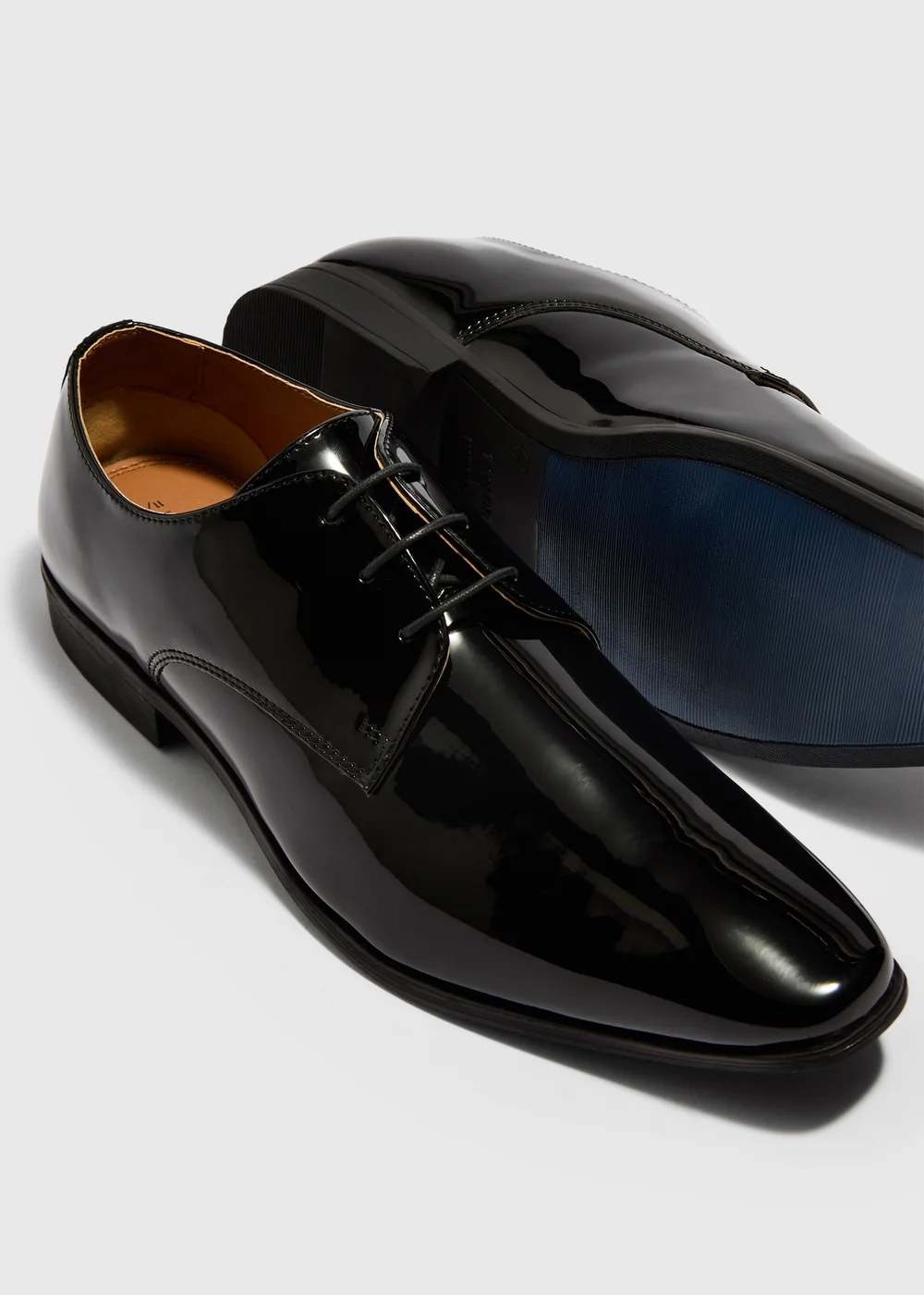 Black High Shine Formal Shoes - 6 Image 2