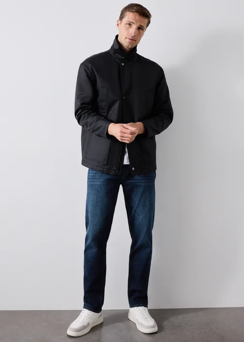 Dark Wash Belted Jeans - 32 R Image 4