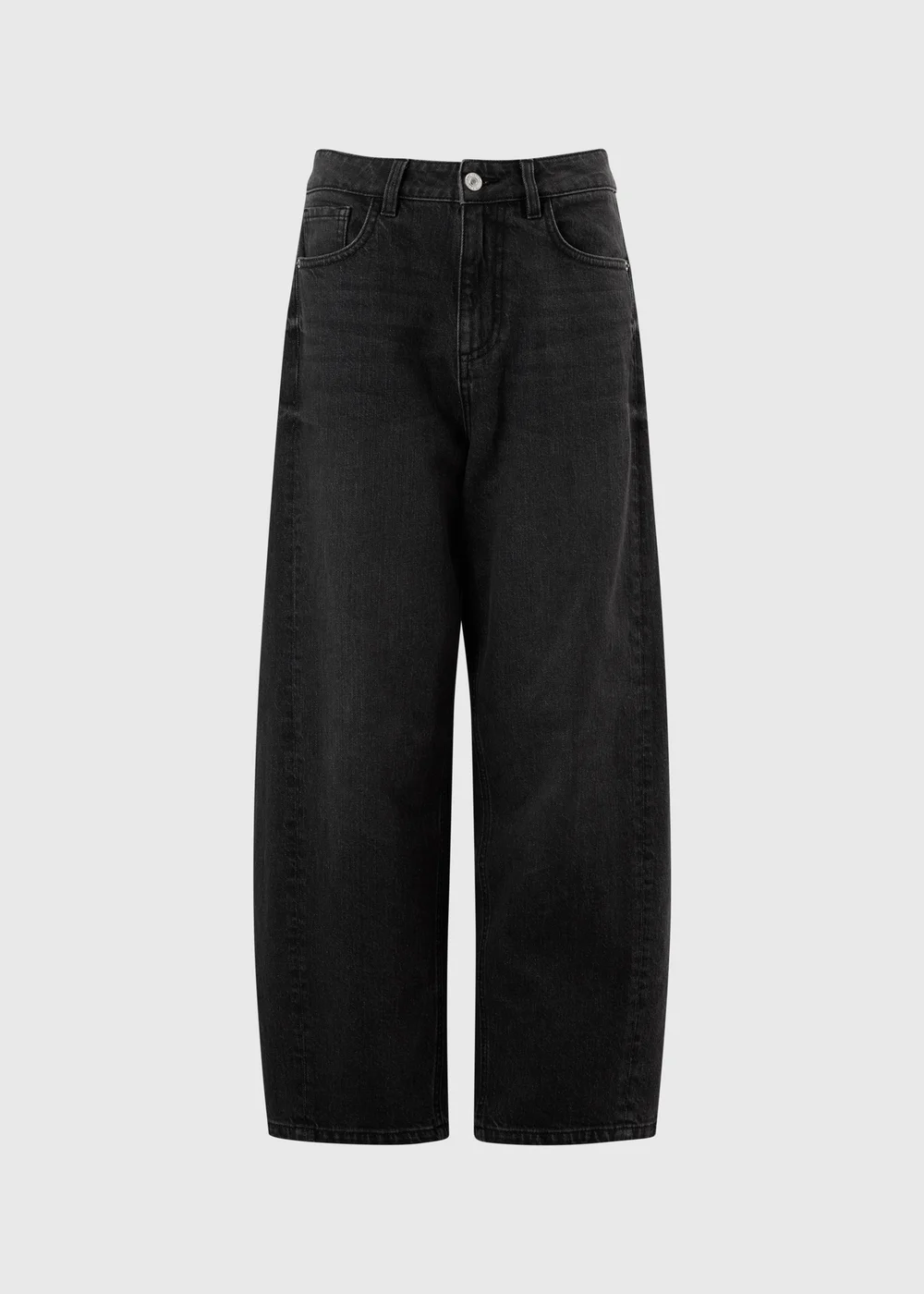 Black Barrel Leg Jean - 24/L29 Image 5