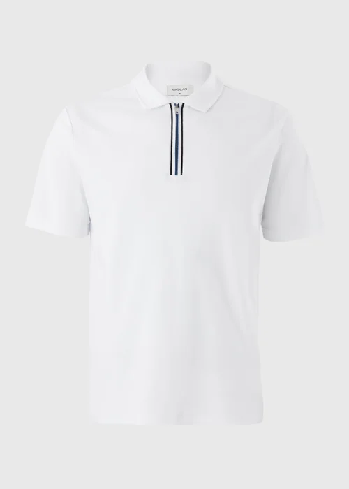 White Soft Touch Cotton Polo Shirt - XS Image 3