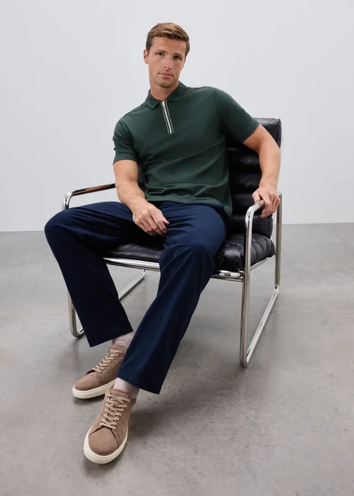 Green Soft Touch Cotton Polo Shirt - XS Image 1
