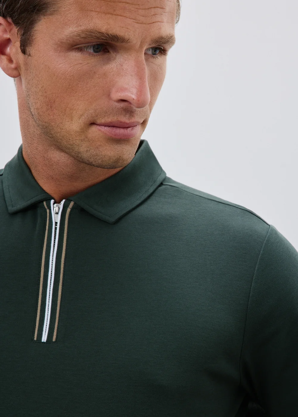 Green Soft Touch Cotton Polo Shirt - XS Image 3