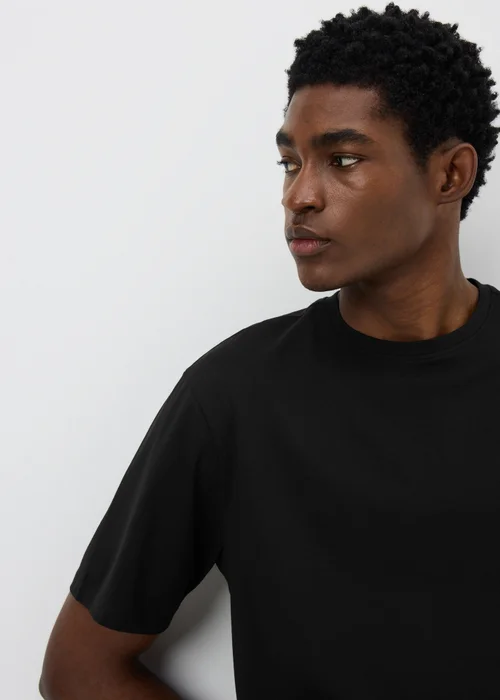 Black Tailoring Smart T-Shirt - S Image 3