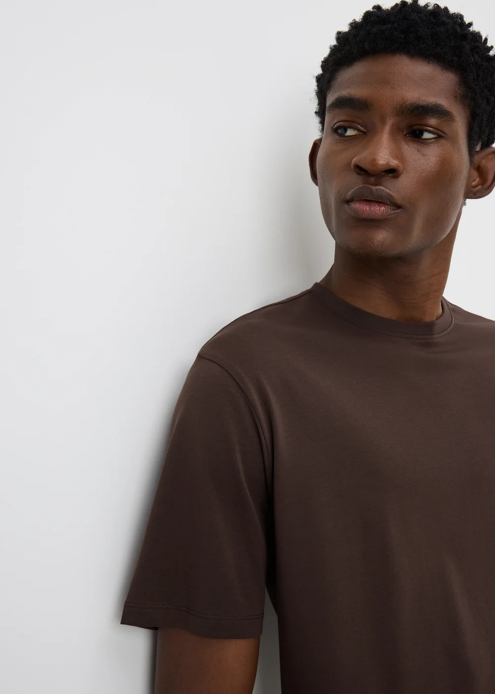 Brown Tailoring Smart T-Shirt - S Image 3