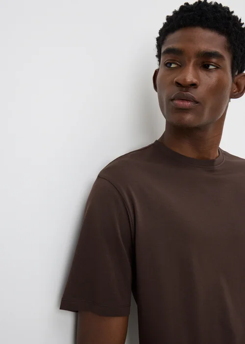 Brown Tailoring Smart T-Shirt - S Image 3