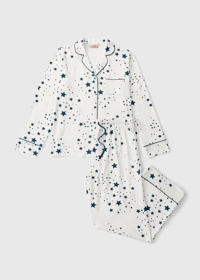 White Star Print Pyjamas