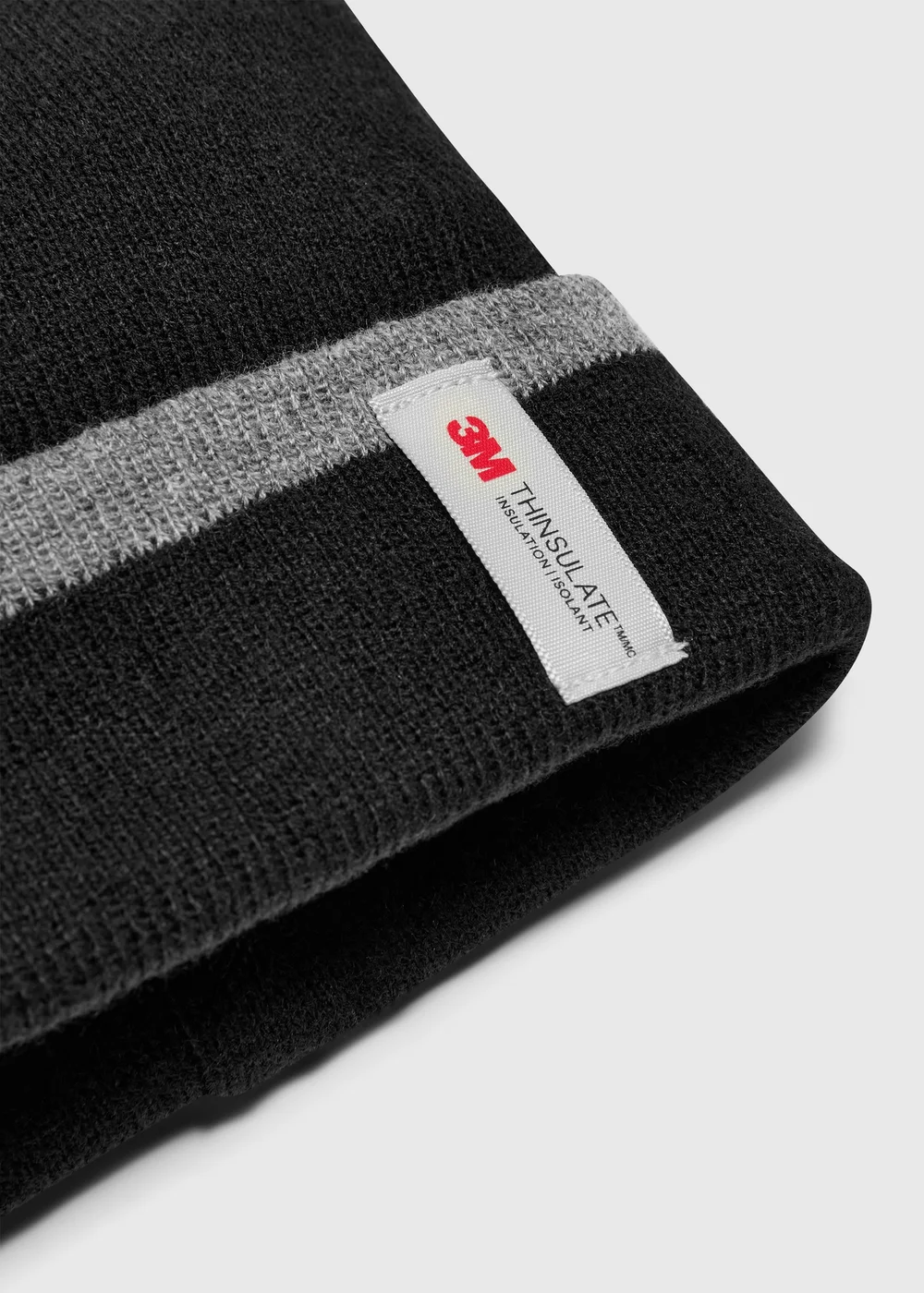 Black Thinsulate Beanie - One Size Image 2
