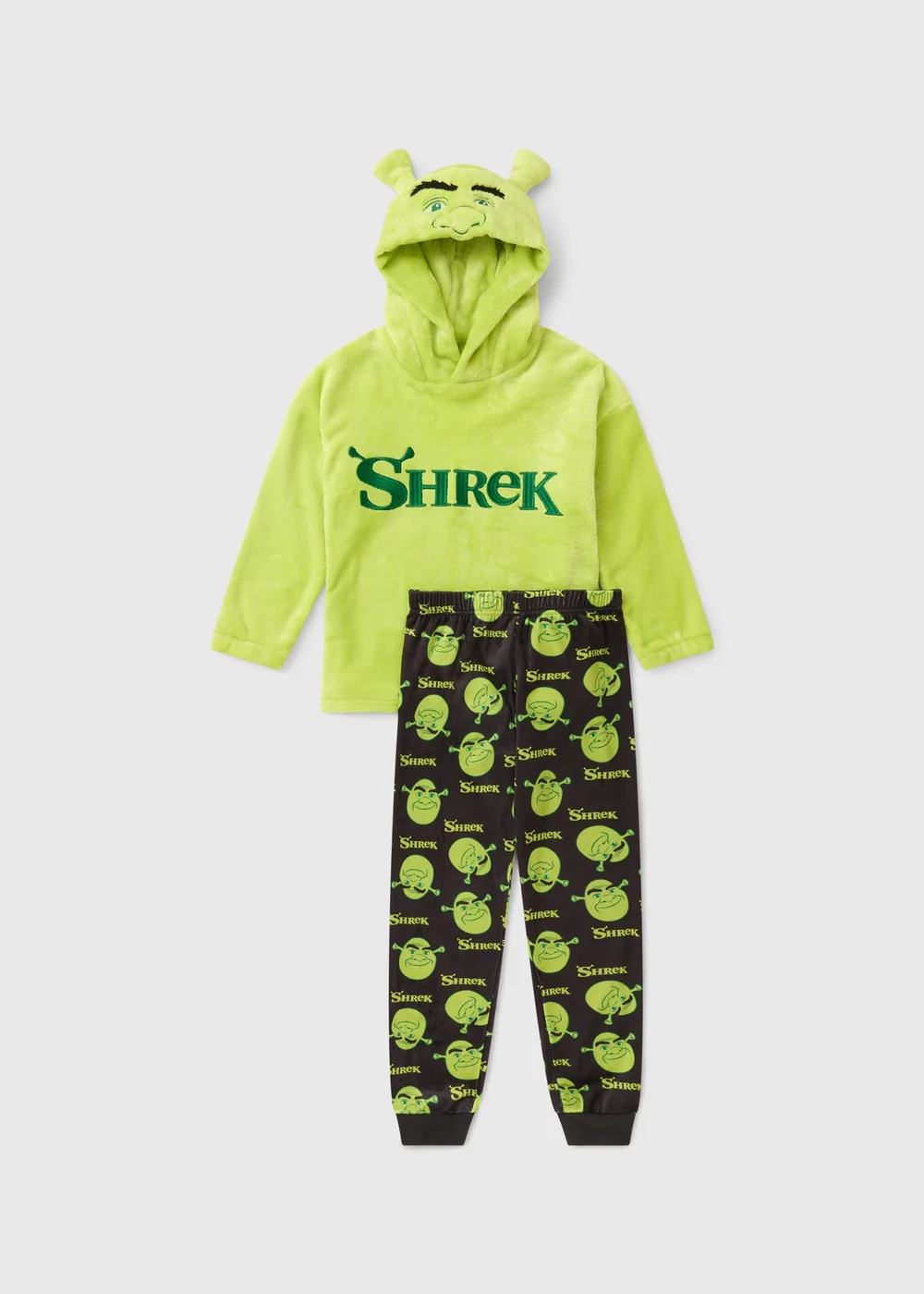 Shrek Kids Green Pyjama Set (3-13Yrs) - 3-4 Yrs Image 1