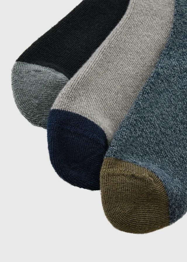 3 Pack Green Thermal Socks