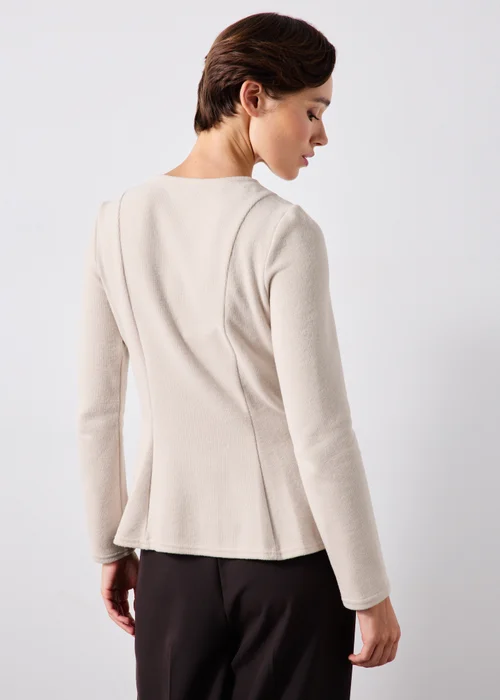 Oatmeal Soft Touch Co Ord Top - 8 Image 3