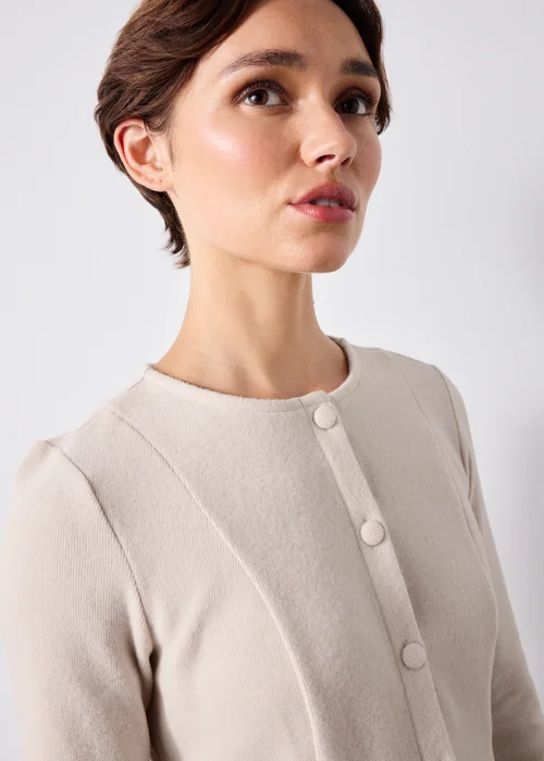 Oatmeal Soft Touch Co Ord Top - 8 Image 4