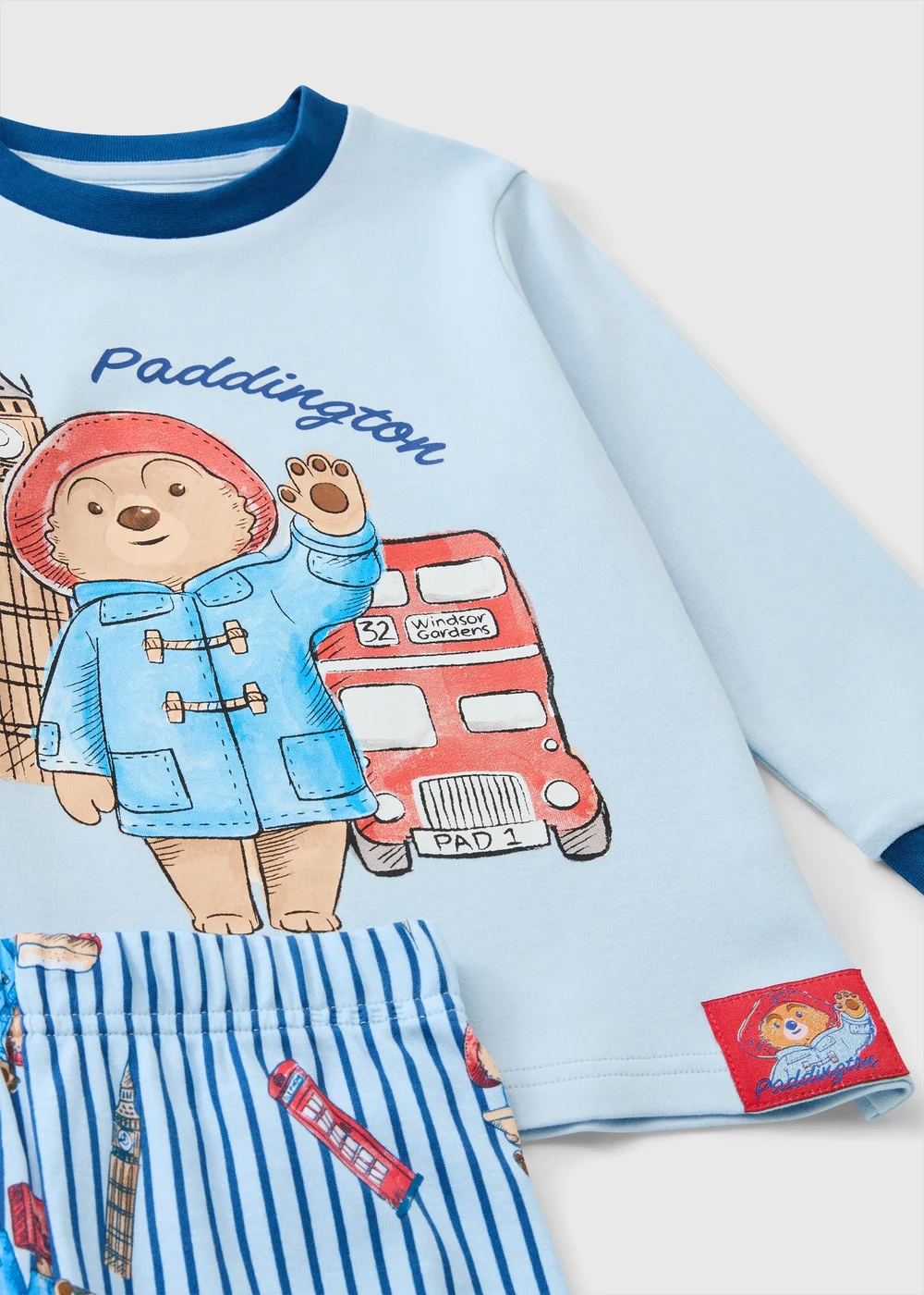 Boys Blue Paddington Pyjamas (1-7 Yrs) - 1-1.5 Yrs Image 2