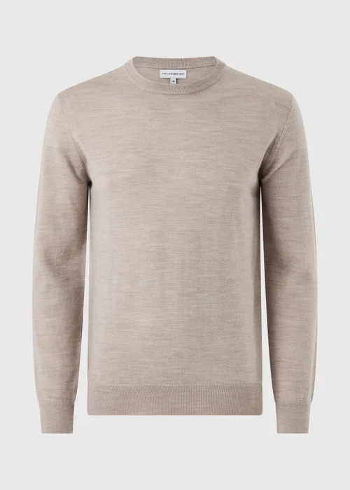 Taylor & Wright Merino Crew Neck Jumper - S Image 3