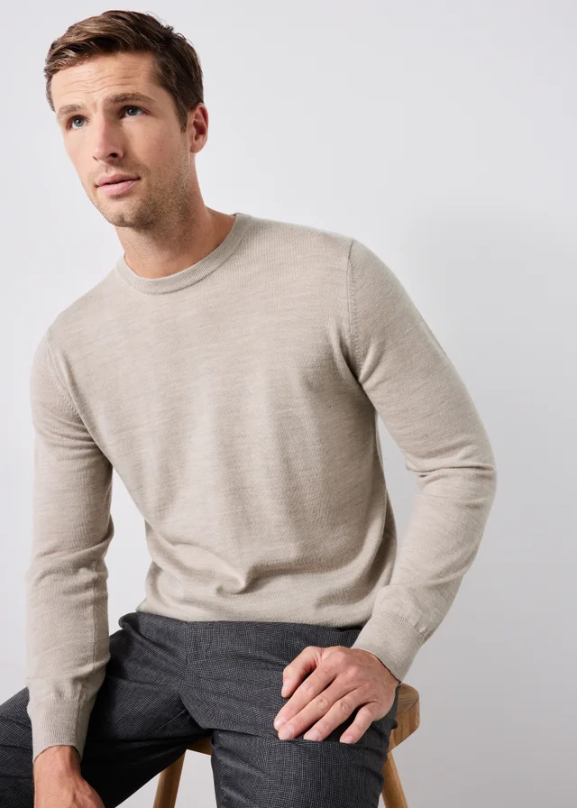 Taylor & Wright Merino Crew Neck Jumper