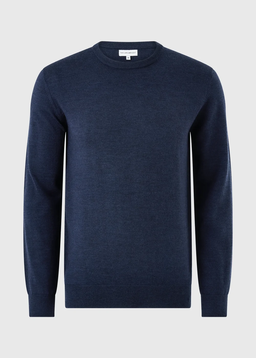Navy Crewe Neck Jumper - S Image 5