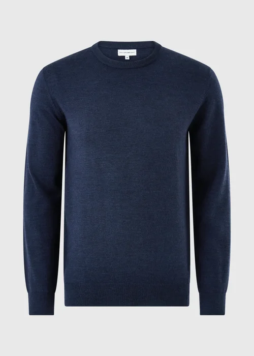 Navy Crewe Neck Jumper - S Image 5